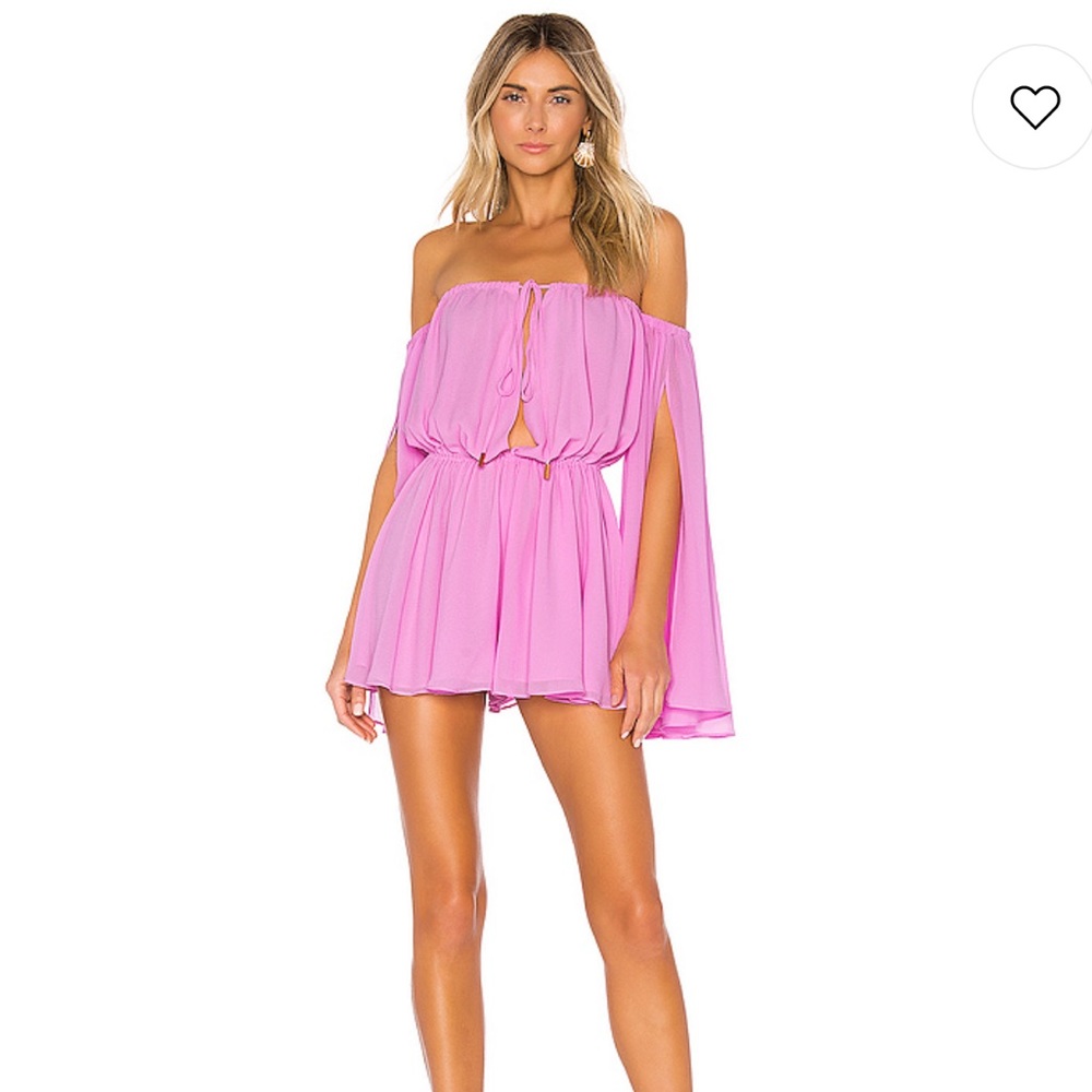 Revolve x Michael Costello BLACK Romper